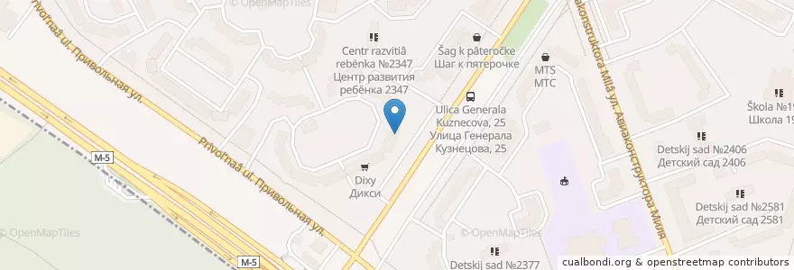 Mapa de ubicacion de Столички en روسيا, Центральный Федеральный Округ, Москва, Юго-Восточный Административный Округ.