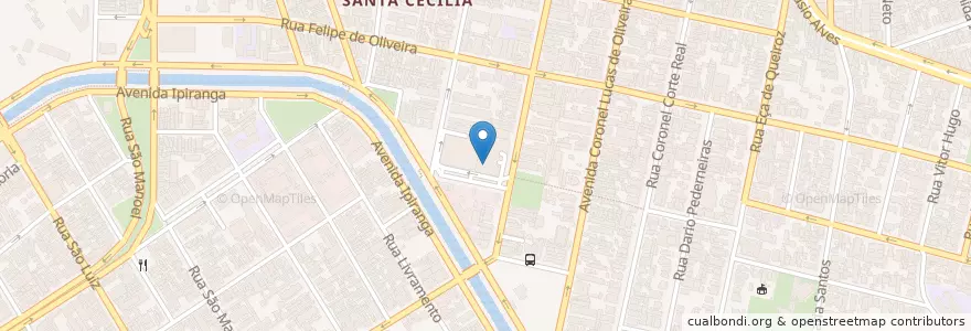 Mapa de ubicacion de Panvel Zaffari Ipiranga en Brasilien, Süden, Rio Grande Do Sul, Região Metropolitana De Porto Alegre, Região Geográfica Intermediária De Porto Alegre, Região Geográfica Imediata De Porto Alegre, Porto Alegre.