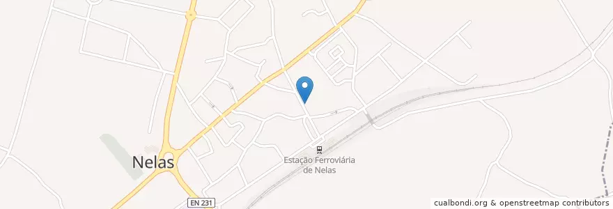 Mapa de ubicacion de Bombeiros Voluntários de Nelas en Португалия, Центральный Регион, Viseu, Viseu Dão-Lafões, Nelas, Nelas.