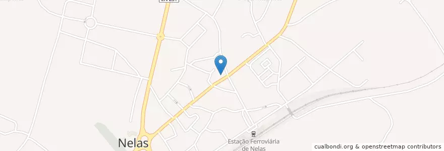 Mapa de ubicacion de CGD en پرتغال, Centro, Viseu, Viseu Dão-Lafões, Nelas, Nelas.