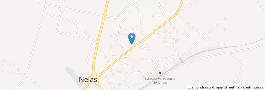 Mapa de ubicacion de CTT en پرتغال, Centro, Viseu, Viseu Dão-Lafões, Nelas, Nelas.