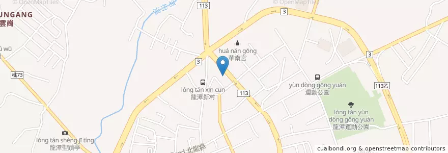Mapa de ubicacion de Noble Family en Taiwan, Taoyuan, Longtan District.