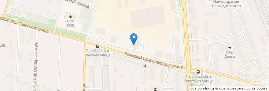 Mapa de ubicacion de 59 отделение полиции en Rusland, Centraal Federaal District, Oblast Moskou, Городской Округ Домодедово.