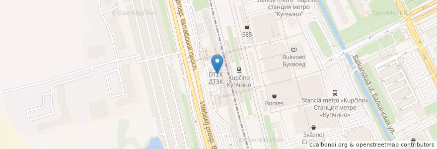 Mapa de ubicacion de Сбербанк en Russland, Föderationskreis Nordwest, Oblast Leningrad, Sankt Petersburg, Moskauer Rajon, Округ Гагаринское.