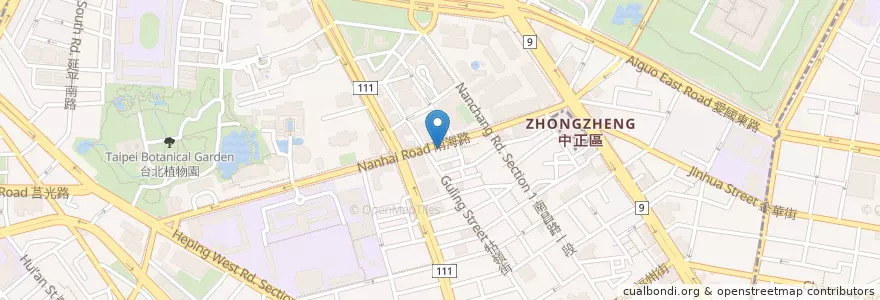 Mapa de ubicacion de 八方雲集 en تایوان, 新北市, تایپه, 中正區.