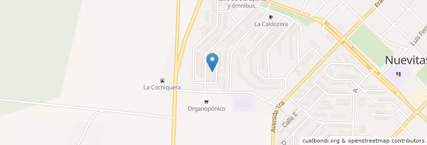 Mapa de ubicacion de Repasadora de Historia "Milagros" en كوبا, Camagüey, Nuevitas, Ciudad De Nuevitas, Ciudad De Nuevitas.