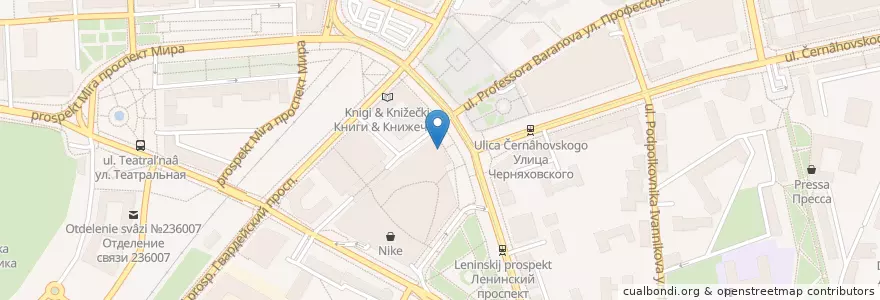 Mapa de ubicacion de Sachmeli en Russia, Northwestern Federal District, Kaliningrad, Kaliningrad.