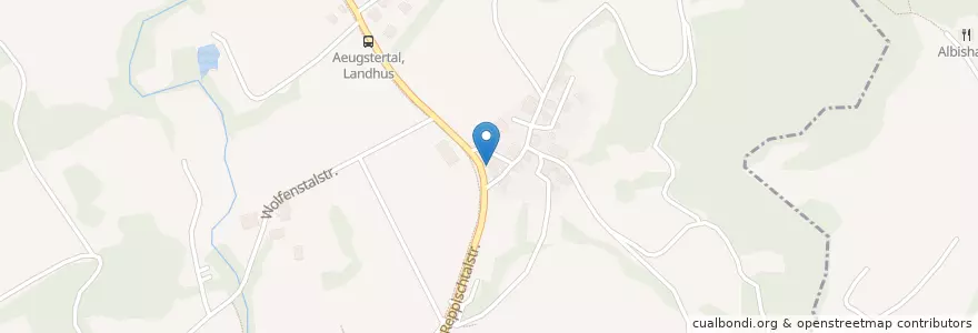 Mapa de ubicacion de Pegasus Small World en Suíça, Zurique, Bezirk Affoltern, Aeugst Am Albis.