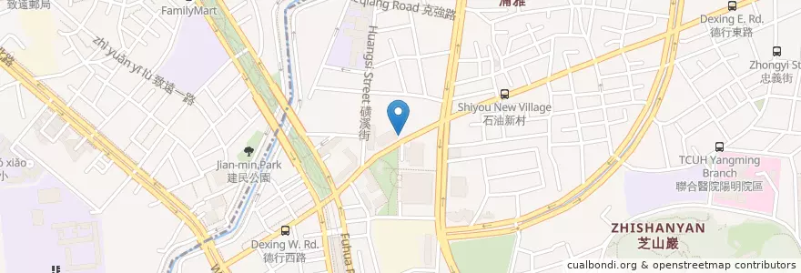 Mapa de ubicacion de 洪樓小館 en Tayvan, 新北市, Taipei, 士林區.