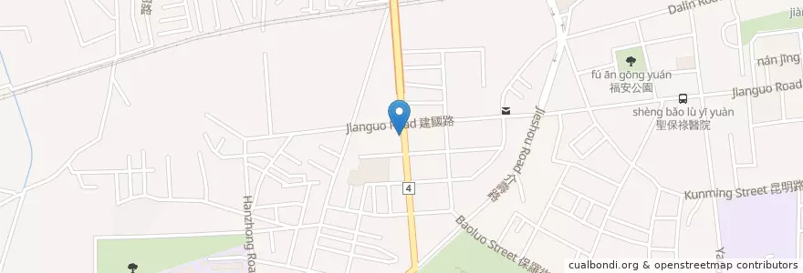 Mapa de ubicacion de Billion Cafe en Taïwan, Taoyuan, District De Taoyuan.
