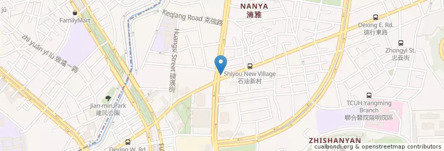 Mapa de ubicacion de 慕樂牙醫 en Tayvan, 新北市, Taipei, 士林區.