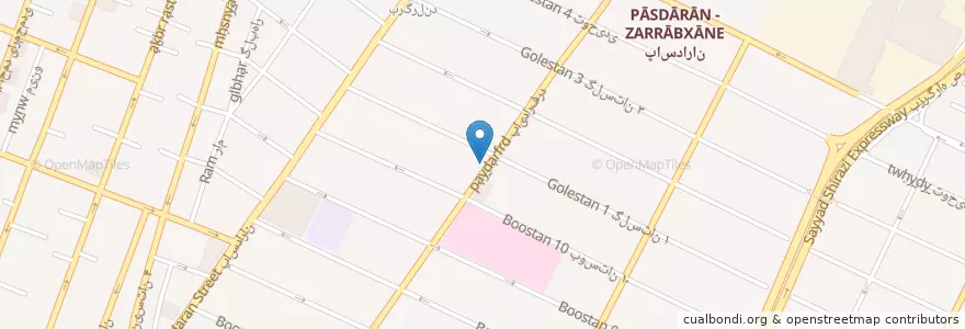 Mapa de ubicacion de کافه کارزین en 伊朗, 德黑兰, شهرستان تهران, 德黑蘭, بخش مرکزی شهرستان تهران.