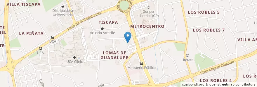 Mapa de ubicacion de Diamond Night Club en 尼加拉瓜, Departamento De Managua, Managua (Municipio).