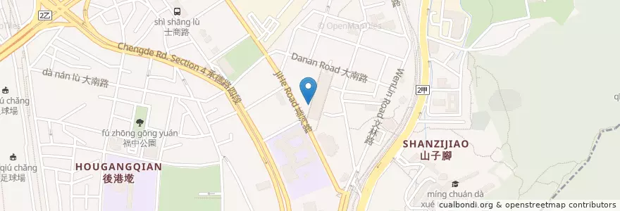 Mapa de ubicacion de Craft young en 臺灣, 新北市, 臺北市, 士林區.