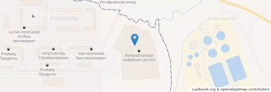 Mapa de ubicacion de Take and wake en Russia, Distretto Federale Centrale, Москва, Новомосковский Административный Округ.