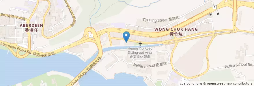 Mapa de ubicacion de Africa Coffee And Tea en 中国, 广东省, 香港 Hong Kong, 香港島 Hong Kong Island, 新界 New Territories, 南區 Southern District.