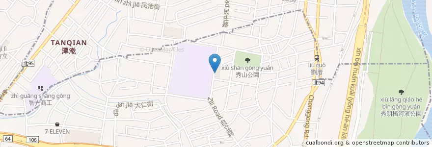 Mapa de ubicacion de 立翔診所 en Taiwan, 新北市, 中和區.