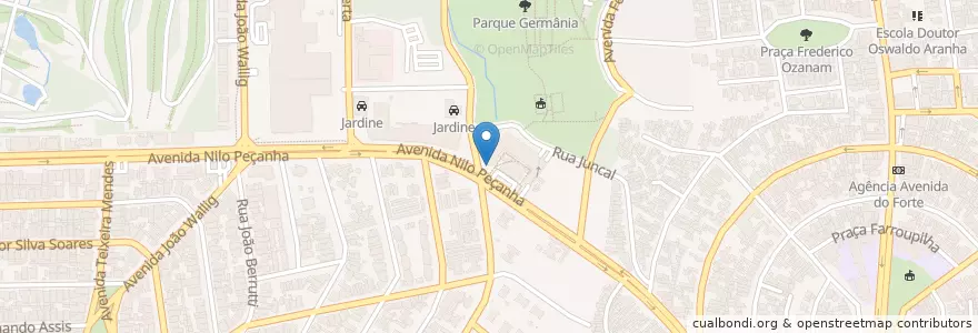 Mapa de ubicacion de Gaucha Sports Bar en ブラジル, 南部地域, リオグランデ・ド・スル, Região Metropolitana De Porto Alegre, Região Geográfica Intermediária De Porto Alegre, Região Geográfica Imediata De Porto Alegre, ポルト・アレグレ.