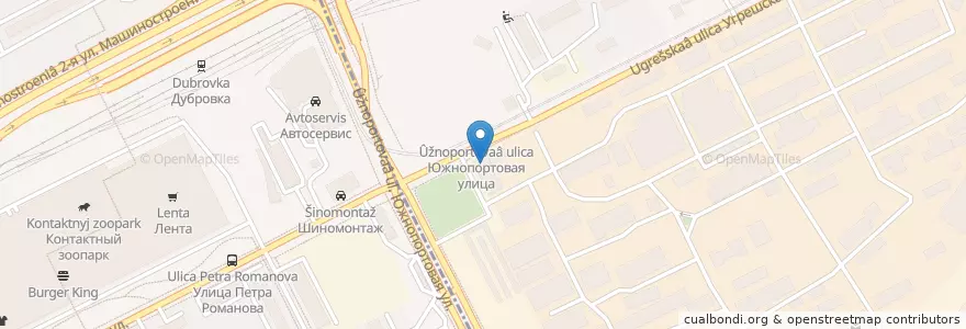 Mapa de ubicacion de Релакс en Russia, Distretto Federale Centrale, Москва, Юго-Восточный Административный Округ, Район Печатники.