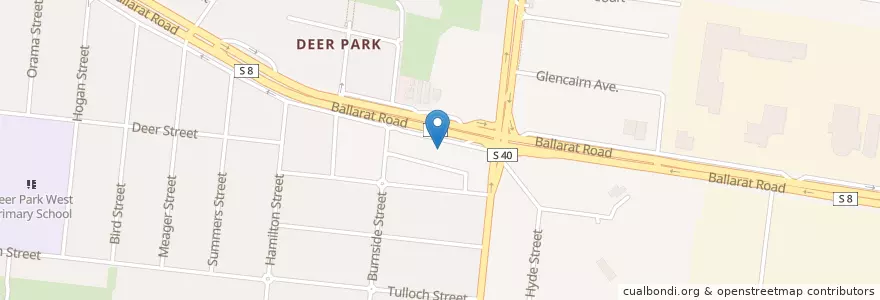 Mapa de ubicacion de Deer Park Doctors en Australia, Victoria, City Of Brimbank.