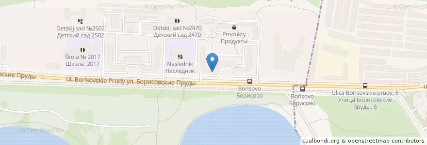 Mapa de ubicacion de Планета здоровья en Rusia, Distrito Federal Central, Москва, Южный Административный Округ.