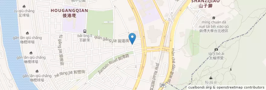 Mapa de ubicacion de 和樹藥局 en Taiwan, New Taipei, Taipei, Shilin District.