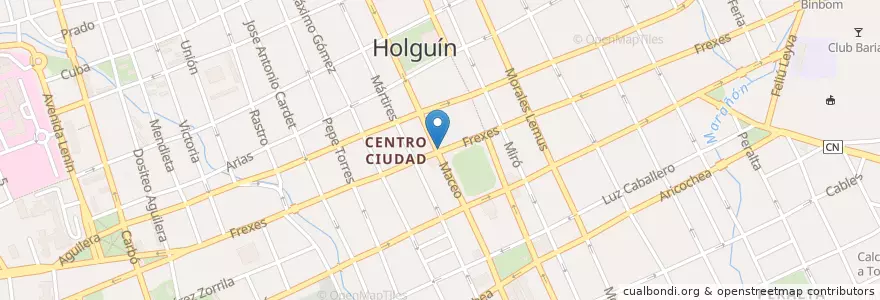 Mapa de ubicacion de Constelaciones en 古巴, Holguín, Holguín.
