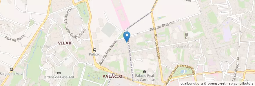 Mapa de ubicacion de Frida en Portugal, Nord, Área Metropolitana Do Porto, Porto, Porto, Cedofeita, Santo Ildefonso, Sé, Miragaia, São Nicolau E Vitória.