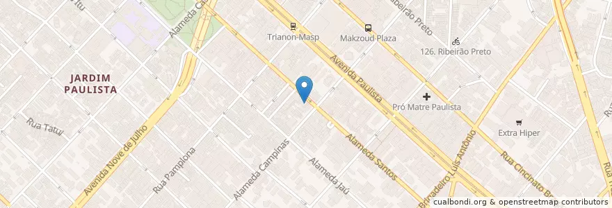 Mapa de ubicacion de Puro Organic Co. en 巴西, 东南部, 圣保罗, Região Geográfica Intermediária De São Paulo, Região Metropolitana De São Paulo, Região Imediata De São Paulo, 聖保羅.