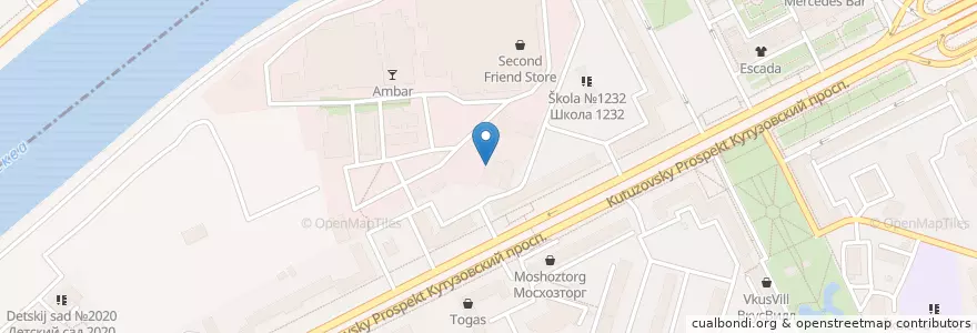 Mapa de ubicacion de Свои en Россия, Центральный Федеральный Округ, Москва, Центральный Административный Округ, Пресненский Район.