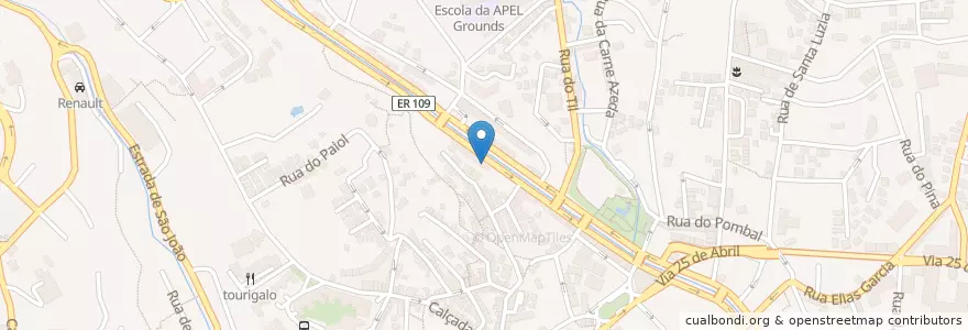 Mapa de ubicacion de Hospital da Luz Funchal en 葡萄牙.