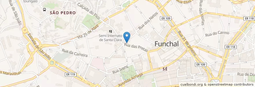 Mapa de ubicacion de Legs Eleven Coffee co. en پرتغال.