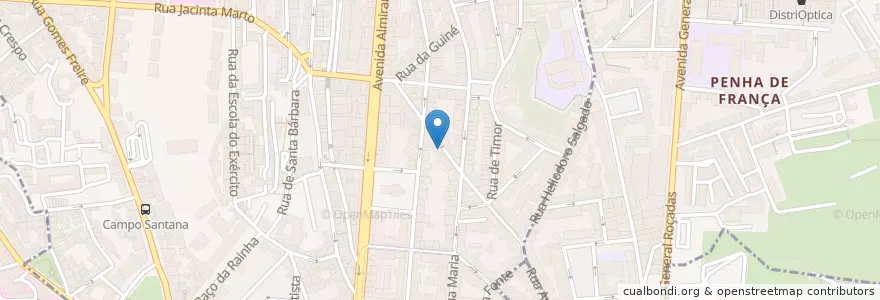 Mapa de ubicacion de Moko Veggie Cafe en Portugal, Área Metropolitana De Lisboa, Lisboa, Grande Lisboa, Lisboa.