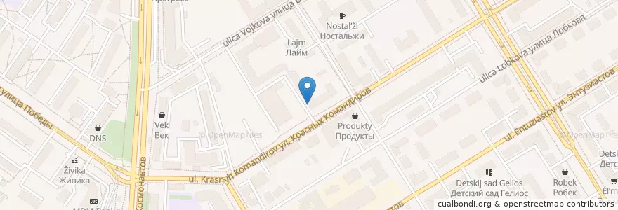 Mapa de ubicacion de Валета en Rusia, Уральский Федеральный Округ, Свердловская Область, Городской Округ Екатеринбург.