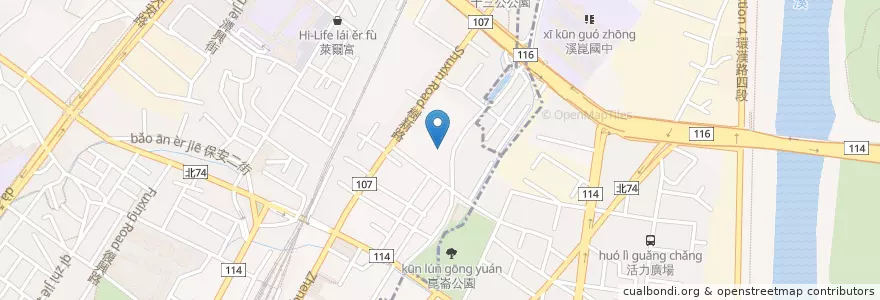 Mapa de ubicacion de 重次郎 en Taiwan, Neu-Taipeh, Shulin.