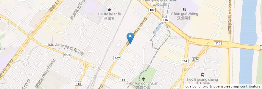 Mapa de ubicacion de 宮武讃岐烏龍麵 en 臺灣, 新北市, 樹林區.