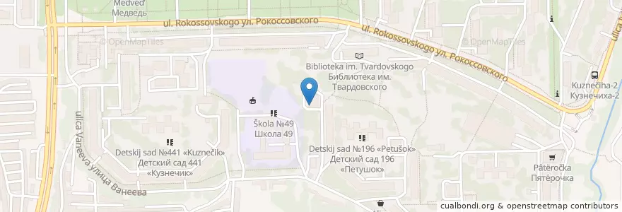 Mapa de ubicacion de Нижний Новгород 603162 en Rusia, Приволжский Федеральный Округ, Нижегородская Область, Городской Округ Нижний Новгород.
