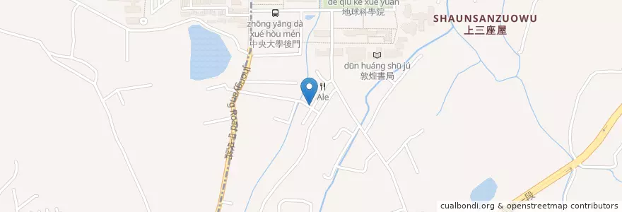 Mapa de ubicacion de 小紅牛 en تايوان, تاو يوان, 平鎮區.