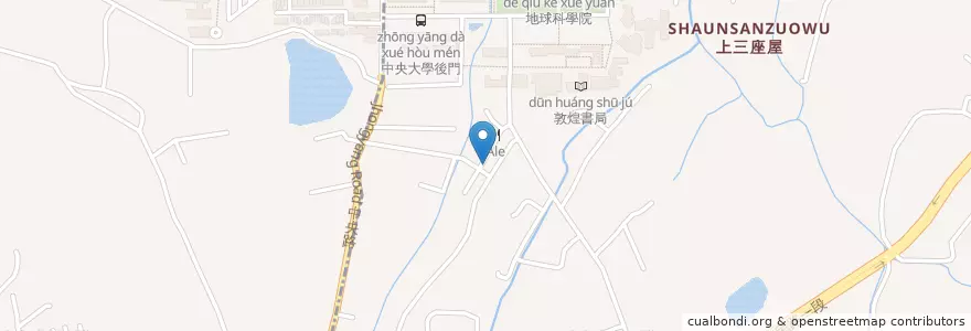 Mapa de ubicacion de 香煎小舖 en Taiwán, Taoyuan, 平鎮區.