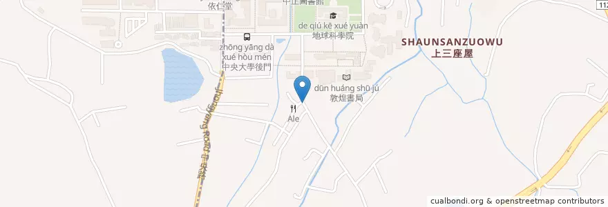 Mapa de ubicacion de 微笑轉角 en 台湾, 桃園市.