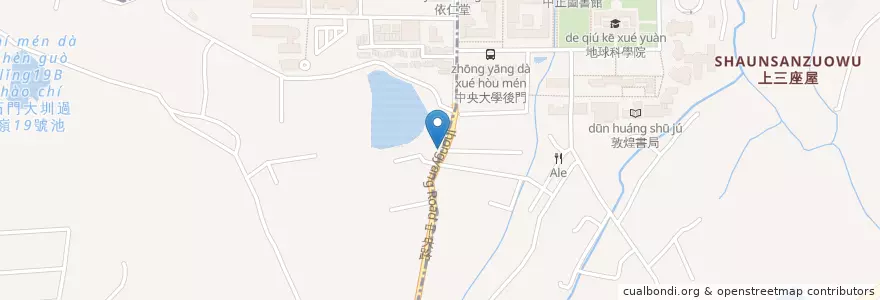 Mapa de ubicacion de 津知園排骨 en Taiwan, 桃園市, 平鎮區.