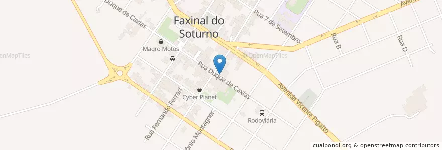 Mapa de ubicacion de Cia. do Movimento en Brazil, Jižní Region, Rio Grande Do Sul, Região Geográfica Intermediária De Santa Maria, Região Geográfica Imediata De Santa Maria, Faxinal Do Soturno.