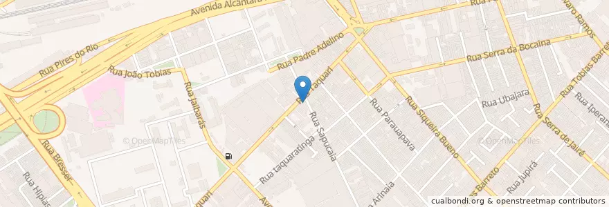 Mapa de ubicacion de Paroquia São Miguel Arcanjo en Brasilien, Südosten, São Paulo, Região Geográfica Intermediária De São Paulo, Região Metropolitana De São Paulo, Região Imediata De São Paulo, São Paulo.