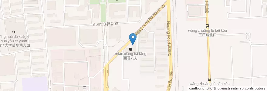 Mapa de ubicacion de 寻常客-江南菜 en 中国, 北京市, 河北省, 海淀区.
