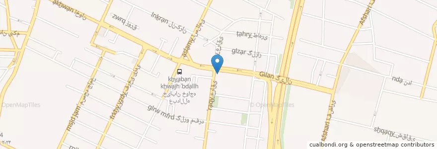 Mapa de ubicacion de ایستگاه ۹۷ آتش نشانی en İran, Tahran Eyaleti, شهرستان تهران, Tahran, بخش مرکزی شهرستان تهران.