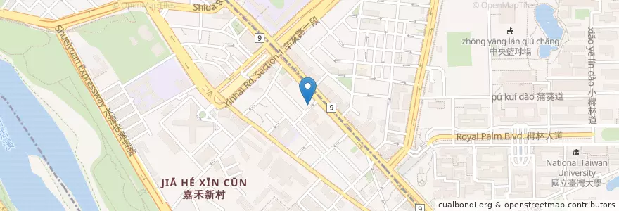Mapa de ubicacion de 醉紅小酌 en تايوان, تايبيه الجديدة, تايبيه, 中正區.