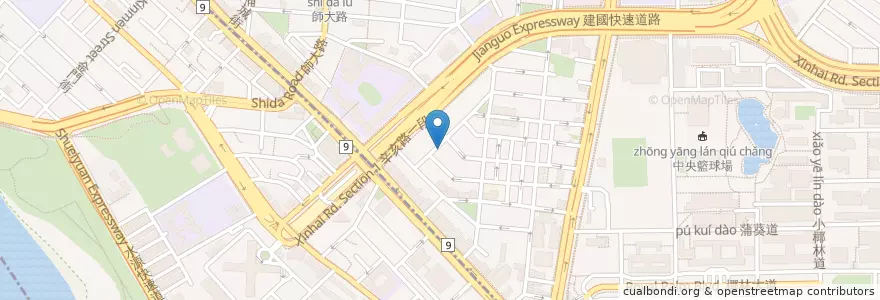 Mapa de ubicacion de 燕福藥局 en Taiwan, 新北市, Taipé.