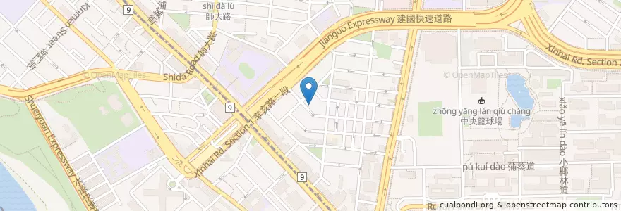 Mapa de ubicacion de 津屋日本料理 en Taiwan, Nuova Taipei, Taipei.