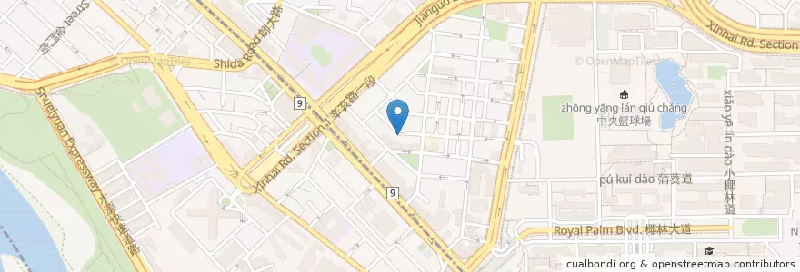 Mapa de ubicacion de Chelsea’s dinner&cafe en 타이완, 신베이 시, 타이베이시.