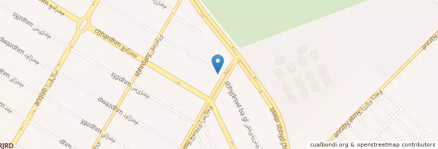Mapa de ubicacion de تاکسی تلفنی شادی en Iran, استان البرز, شهرستان کرج, بخش مرکزی شهرستان کرج, کرج.